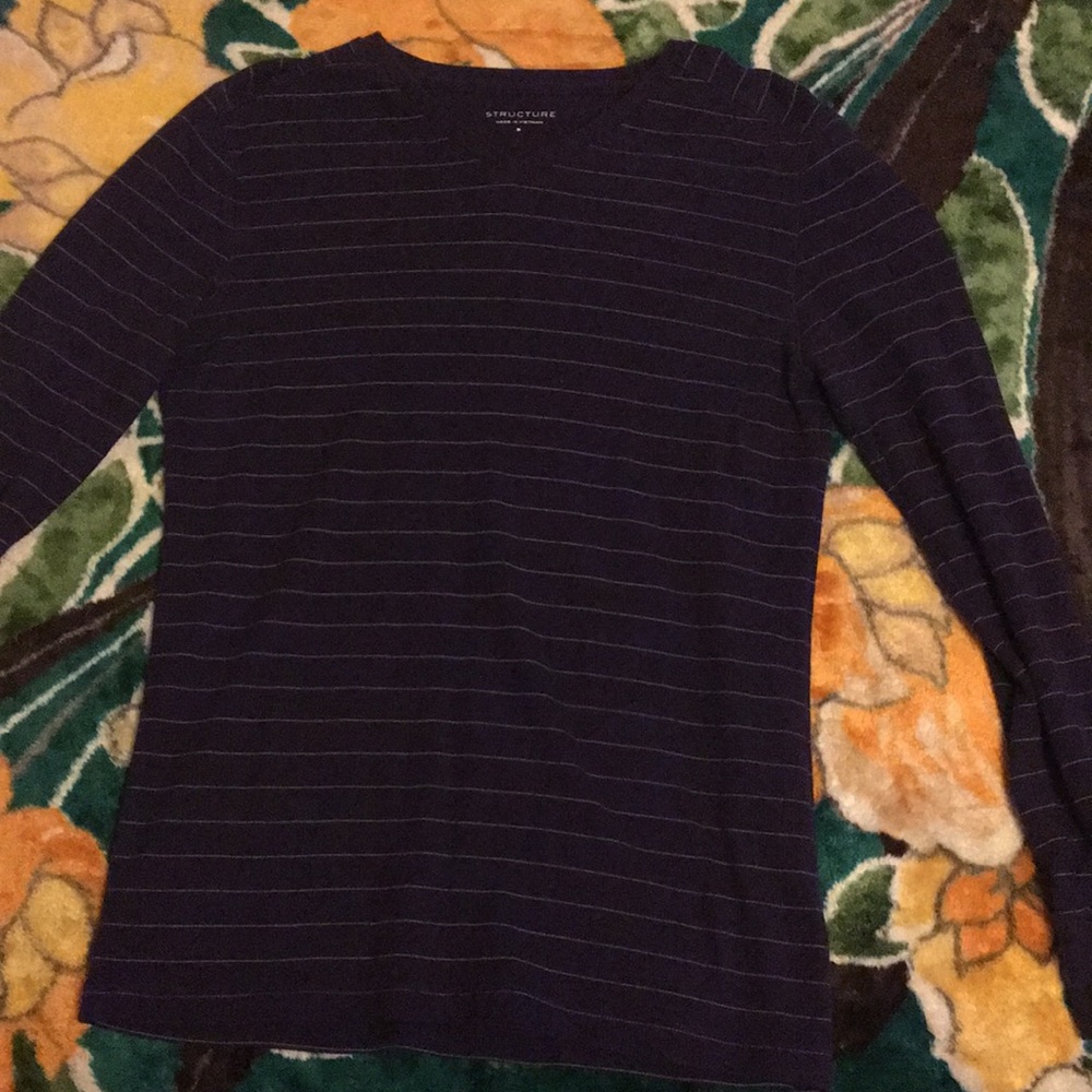Structure Long Sleeve Sweater